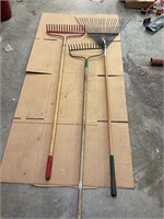 Working Tools- 3 rakes