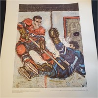 Maurice Richard Prudential Print 14x 18