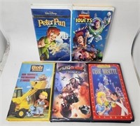 Bob the Builder Toy Story Peter Pan French 5 VHS