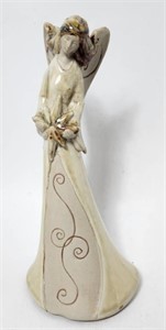 Porcelain Angel Women Statuette