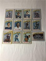 12 - 1975-76 Maple Leafs Hockey Cards