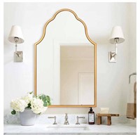 Chende Arched Mirror for Wall Decor, 32"X20" G