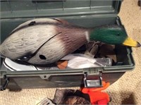Electric Duck Decoy, Gloves, Toolbox & More