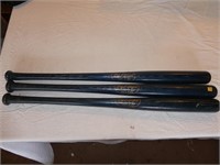 Group of 3 Vintage "New" Old Stock Baseball Bats