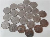 EG Regina 50 Cent Coins