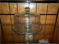 Nice Glass Cake Stand and Cover