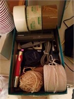 Box full of Office Supplies