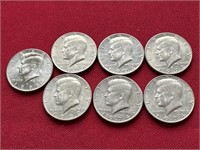 Kennedy Half Dollars 1970’s,80’s,90’s