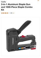 Husky. 3-in-1 Aluminum Staple Gun