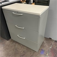 HAWORTH 3 DRAWER 42" LATERAL FILE