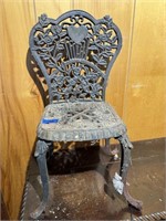 Cast Iron Doll Chair