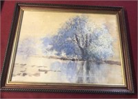 W.A. Eyden watercolor painting