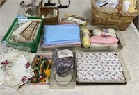 Large Lot of Craft & Sewing Items
