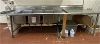 Eagle Commercial 3 Compartment Sink