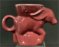 1984 Frankoma Democratic Party Donkey Mug