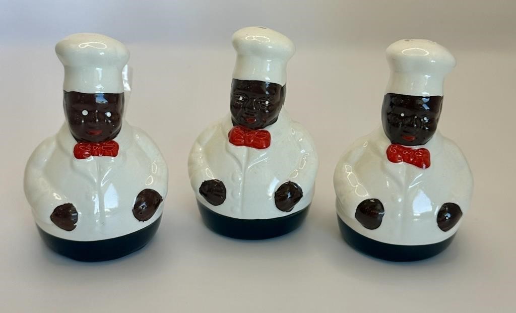 Black Americano Collectible Salt and Pepper