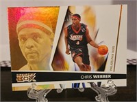 Chris Webber Luxury Box #66 NBA Basketball card.