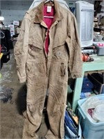 Carhartt overalls wear and tear dirty size