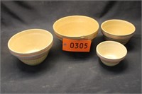 4 - Vintage Nesting Bowls