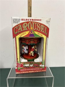 Vintage Tony Musical Carousel-Untested