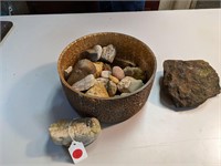 Container of Unique Stones