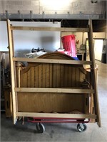 Solid Wood Queen Bed Frame - complete