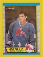 Joe Sakic 1989-90 OPC Rookie Card