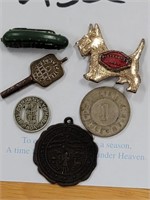 Military buttons etc