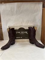 Mens Tom Taylor Custom Made Boot 11 D Santa Fe