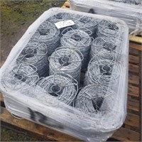 Barbed Wire on Pallet,12  Rolls