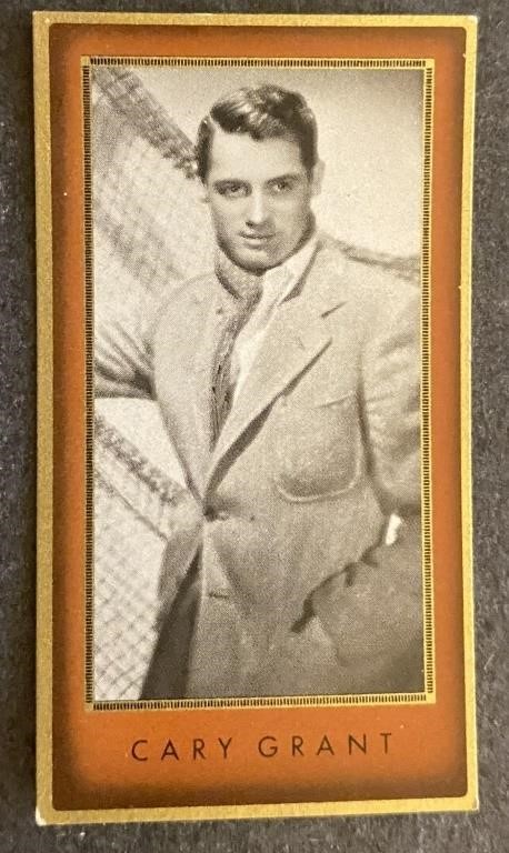 CARY GRANT: Antique Tobacco Card (1936)