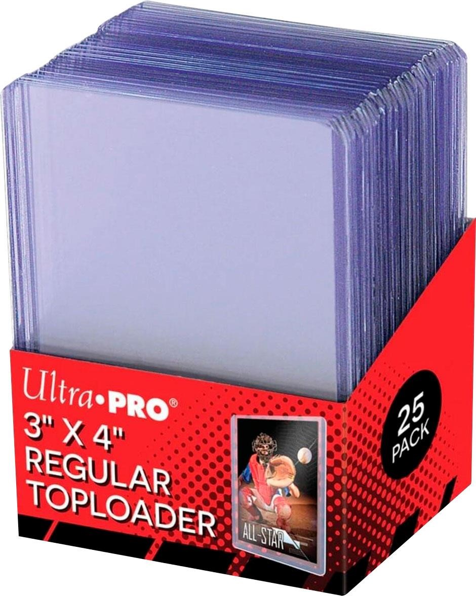 $6  Ultra PRO Clear Toploader 3x4 - 25-count pack