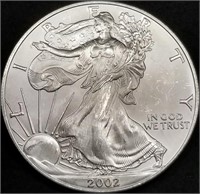 2002 1oz Silver Eagle BU
