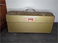 PARK MFG TOOLBOX/ TACKLEBOX W/ CONTENTS