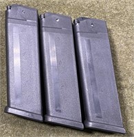 3 Glock 10mm Magazines