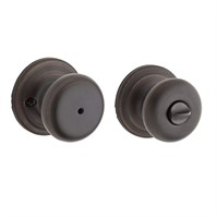 P479  Kwikset Juno Bed/Bath Door Knob in VB