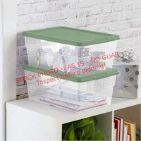 2ct. Sterilite 16qt. Storage Totes