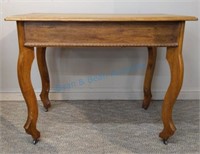 Antique library table