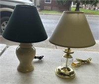 (2)DRESSER/ACCENT LAMPS-ASSORTED