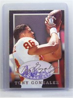Tony Gonzalez 1997 Scoreboard Rookie