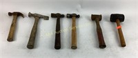 Ball peen hammers (2), hammer, copperhead hammer,