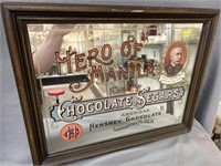 Hershey's Chocolate Mirrored Advertisement