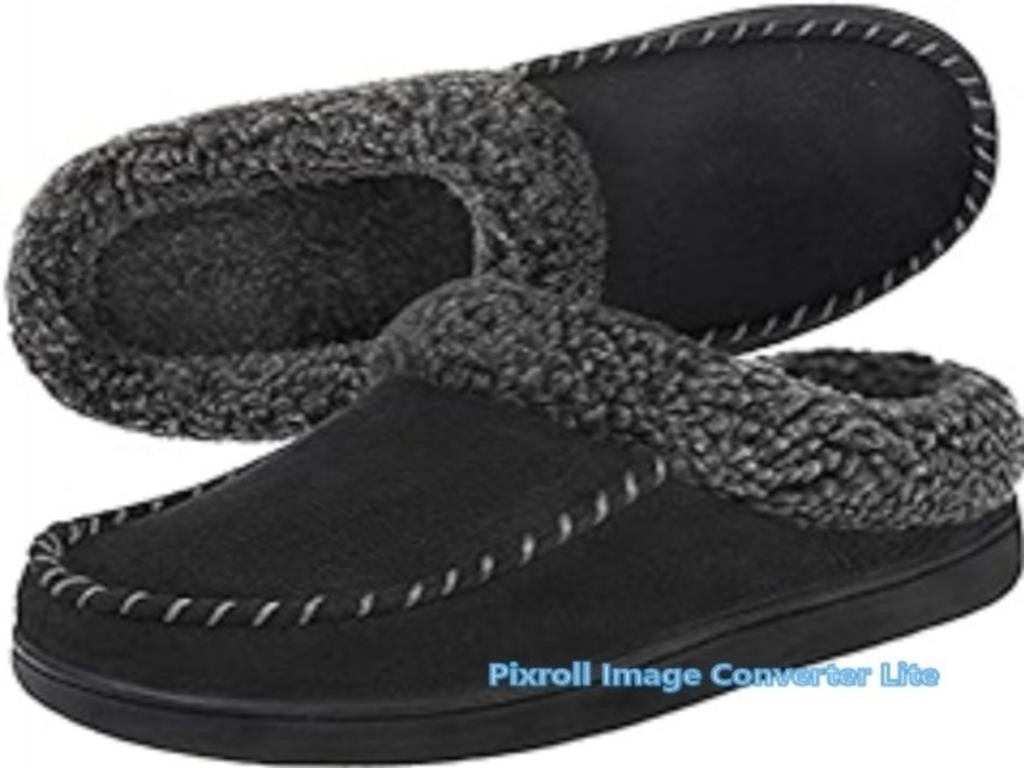 Sz 11  Men's Nealon Moccasin Clog Slipper  Slip on