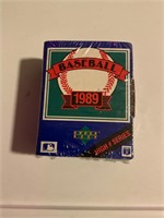1989 sealed upper deck baseball cards