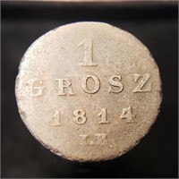 1814 Poland 1 Grosz