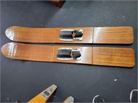 Pair of Vintage Water Ski's (could be handmade)