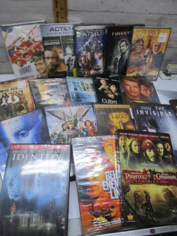 DVD'S - SOME NEW IN PLASTIC