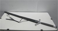 52" Two Handed Novelty Sword W/Sheath