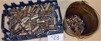 Various size sockets - mostly 1/4" & 3/8 dirve