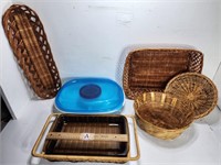 Baskets & Lidded Dish
